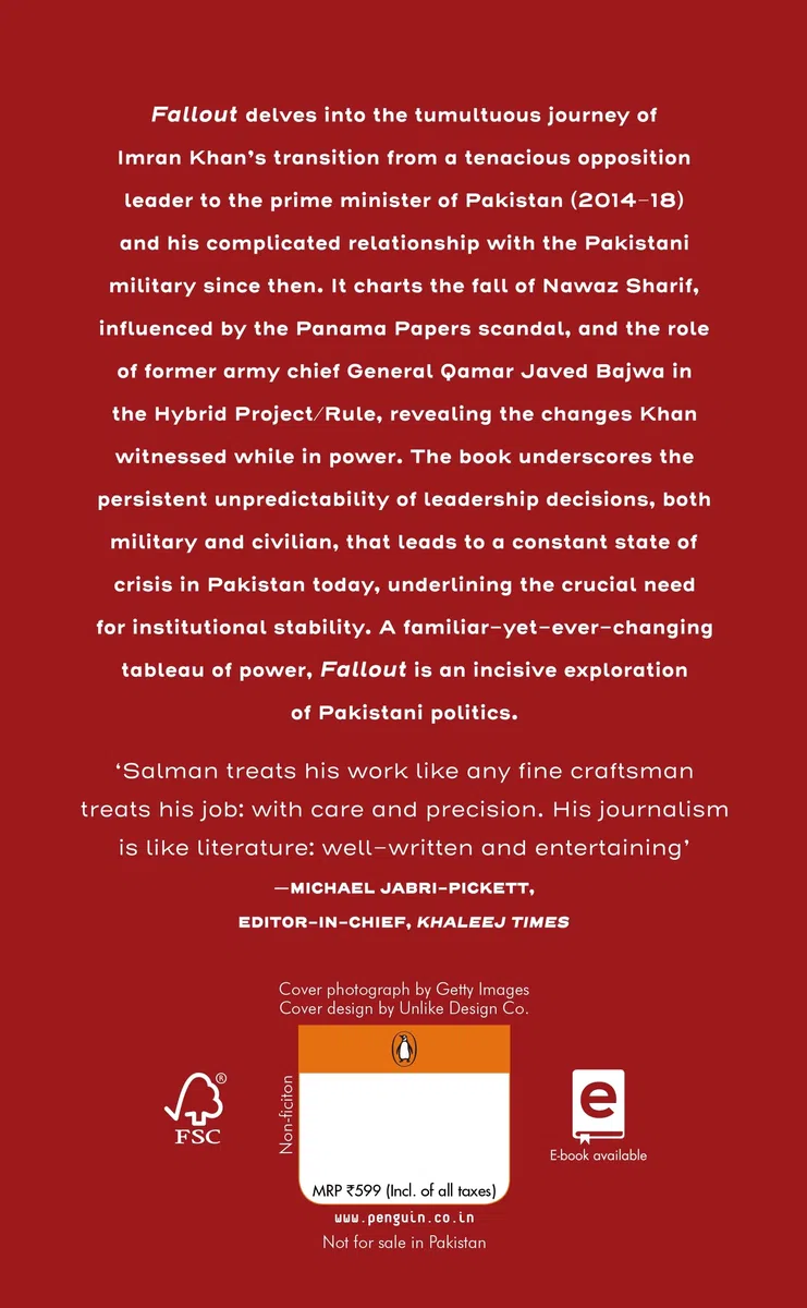 Fallout: Power, Intrigue and Political Upheaval in Pakistan