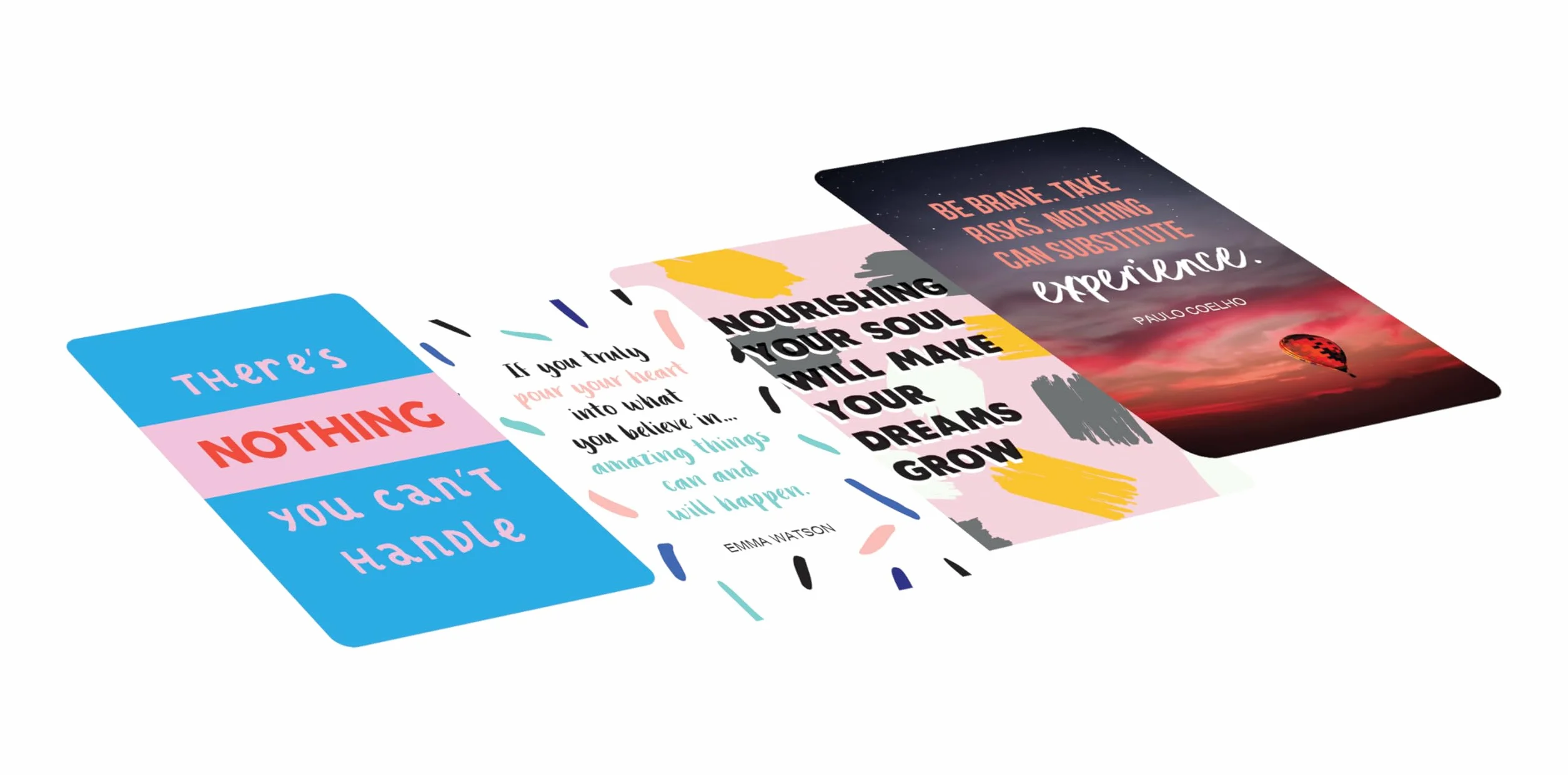 The Little Box of Positivity: 52 Beautiful Cards of Uplifting Quotes and Inspiring Affirmations