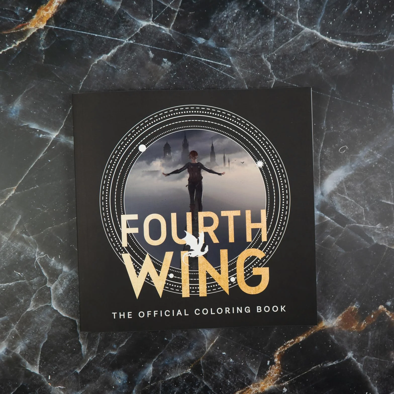 Fourth Wing: The Official Coloring Book