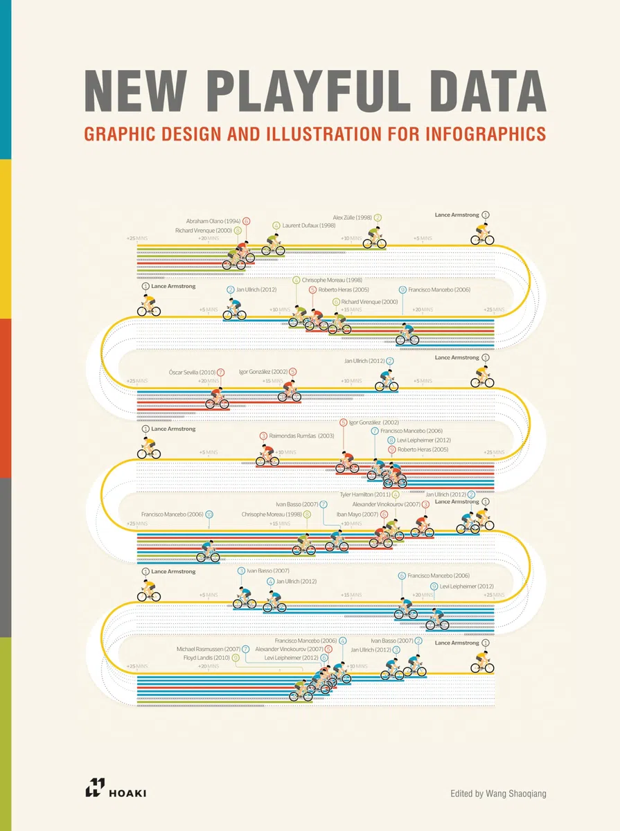 New Playful Data - Graphic Design and Illustration for Infographics (Paperback) /anglais