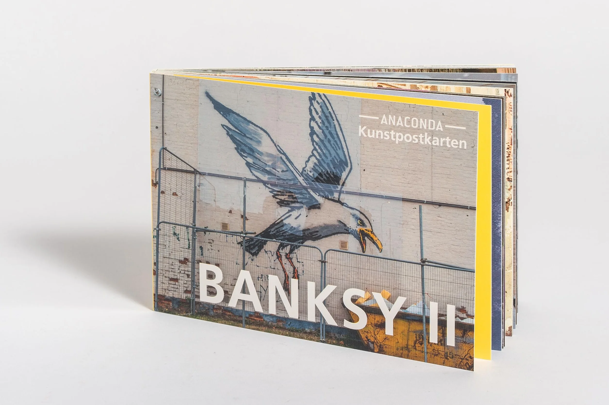 Postkarten-Set Banksy II: 18 Kunstpostkarten aus hochwertigem Karton. ca. 0,44EUR pro Karte. Streetart zum Sammeln, Verschicken und Verschenken. Ideal für Postcrossing: 61