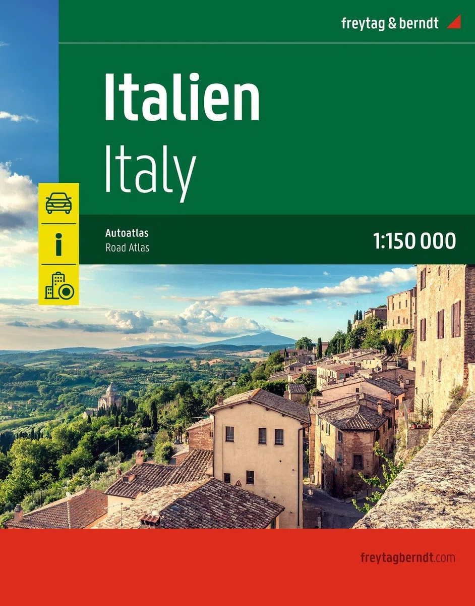 SUPERATLAS ITALIE: Straßenatlas mit Spiralbindung, Camping- und Stellplätze, Freizeitinfos: GAAI SP