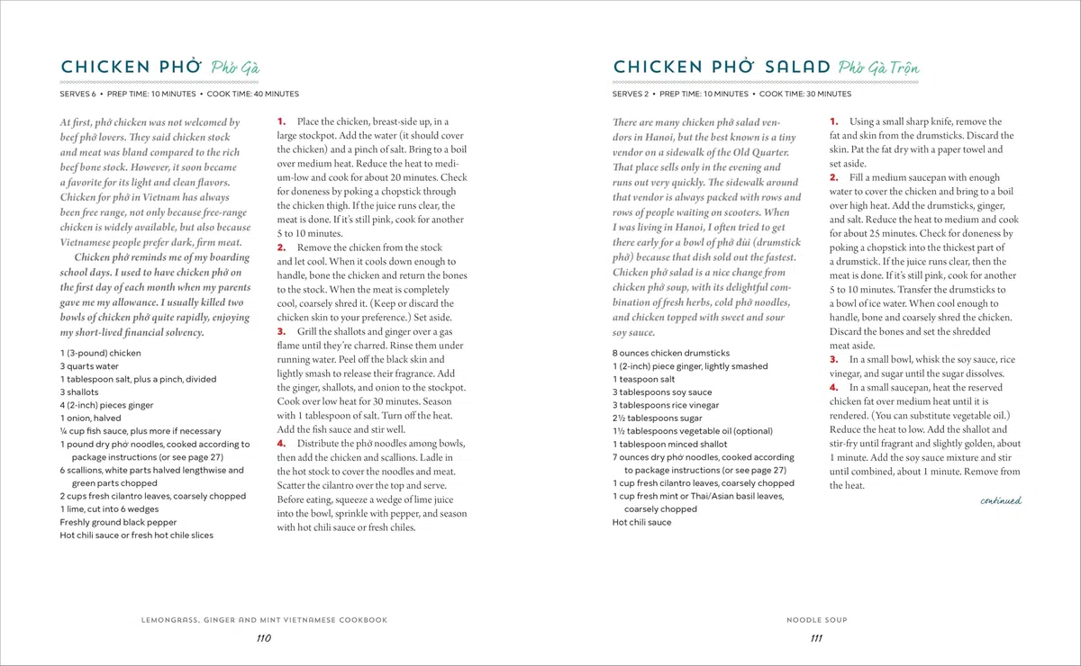 Lemongrass, Ginger and Mint Vietnamese Cookbook: Classic Vietnamese Street Food Made at Home