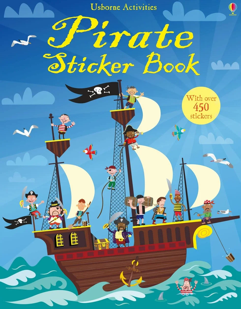Pirate Sticker Book (Usborne Sticker Books)