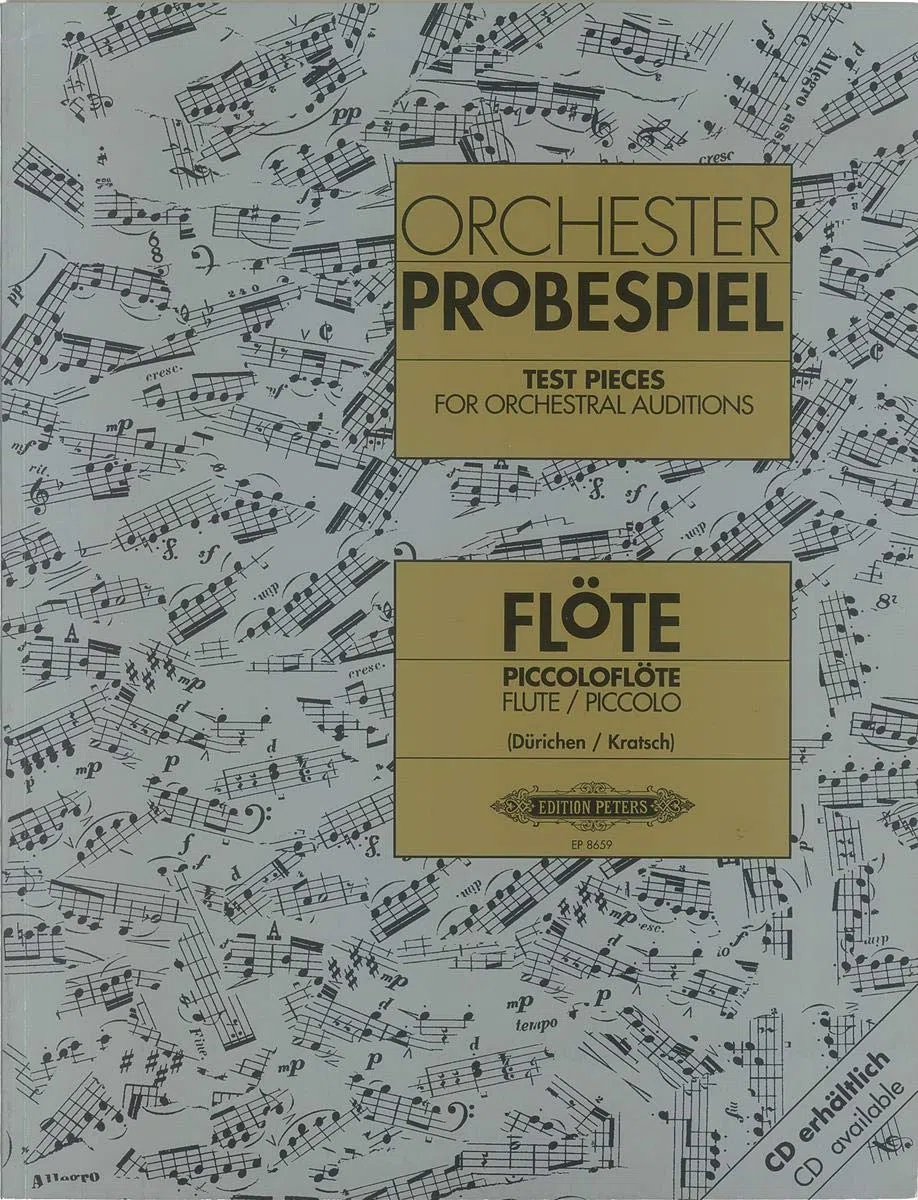 Orchester probespiel flute traversiere: Sammlung wichtiger Passagen aus der Opern- und Konzertliteratur